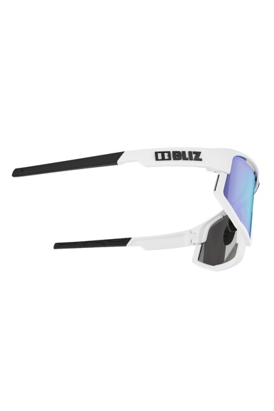 BLIZ Ochelari de soare Vision alb mat/albastru fumuriu multi OS