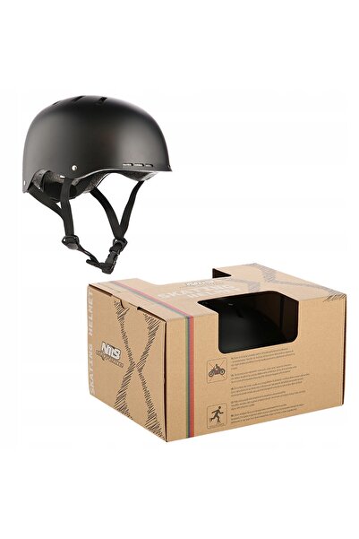 Nils Extreme Cască de ciclism M 52-59 cm Negru Reglabilă Ventilată MTW03