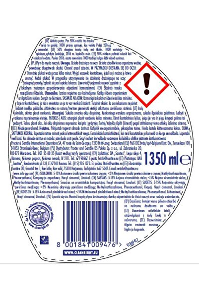 Fairy Detergent de vase Aloes Jasmine RESERVE 9x1,35L