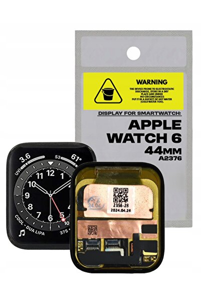 Tradebit Ecran de afișare original pentru Apple Watch 6 44mm A2376 OEM OLED p...