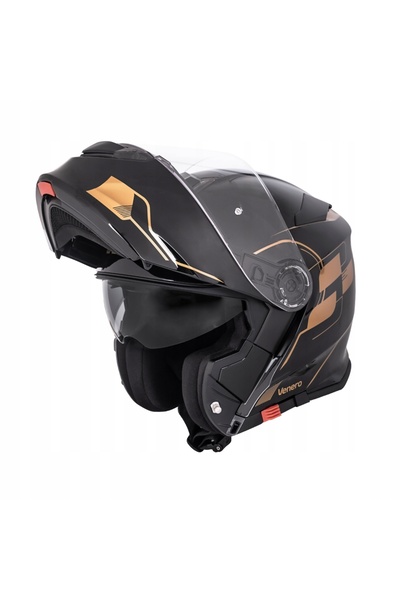 NO BRAND Cască de motocicletă CHIN-UP W-TEC VENERO XS BLENDA cu ochelari plia...
