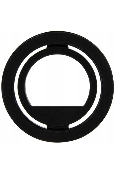NO BRAND Suport / inel pentru telefon Guess MagSafe Ring stand Rhinestone, negru