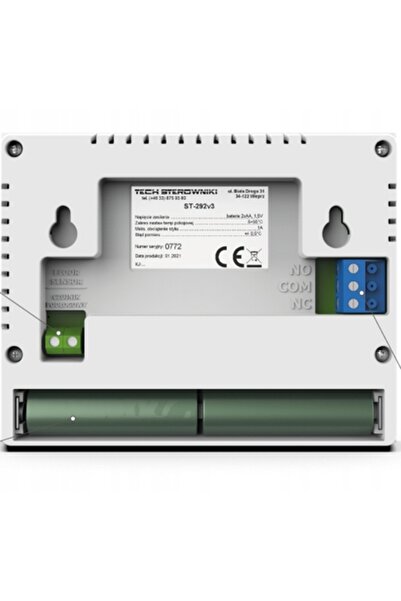 NO BRAND TECH ST-292 V3 CABLAJ NEGRU REGULATOR DE TEMPERATURĂ LOCALĂ