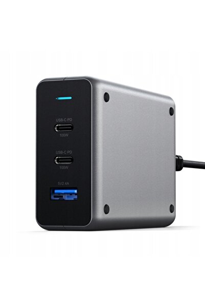 NO BRAND Satechi Încărcător 2 în 1 100W USB-C PD Compact GaN USB-C PD USB-A
