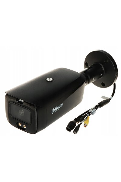 DAHUA Cameră IP neagră 5 Mpx 2.8 mm TiOC Full-Color IPC BLACK
