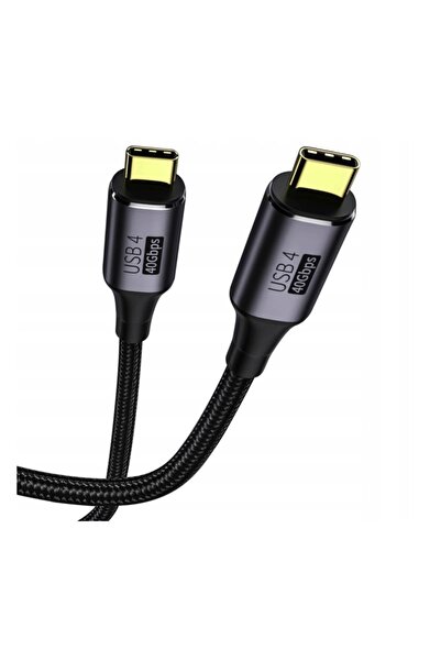 NO BRAND Cablu USB 4.0 USB-C 40Gbps Thunderbolt 8K - 1m