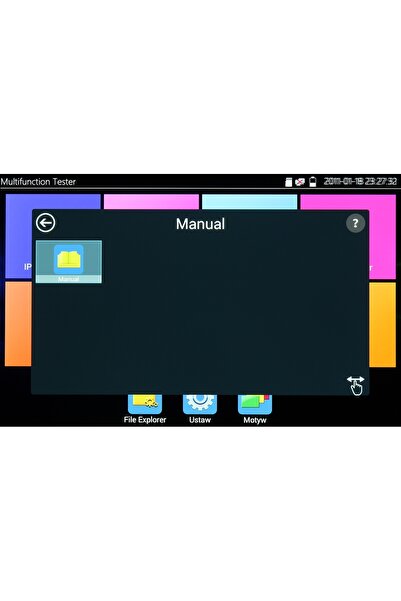 Delta TESTER MULTIFUNCȚIONAL PENTRU CAMERE CCTV CS-H8-70H