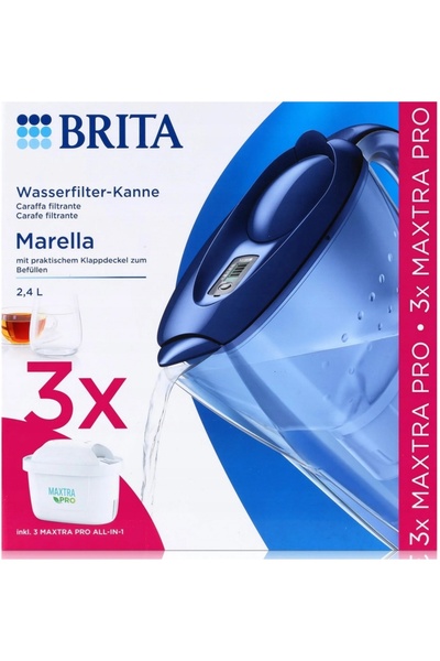 BRITA Carafă filtrantă Marella 2.4 l albastră