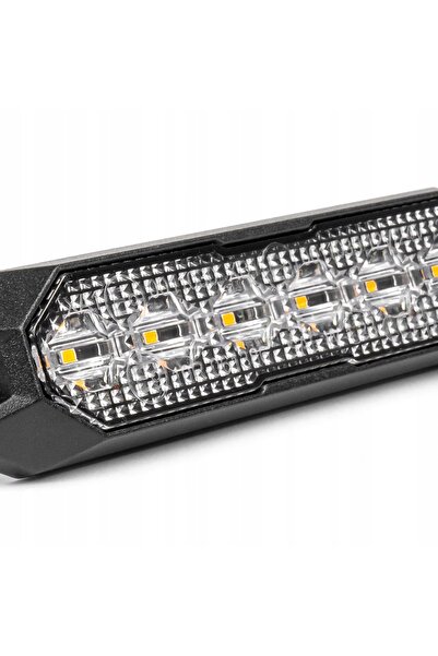 AMIO Lumină de avertizare intermitentă plată LED 6X3W 12V 24V LAWETA