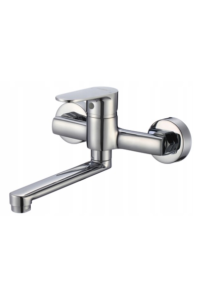 Hydroland Baterie lavoar de perete NERO b802