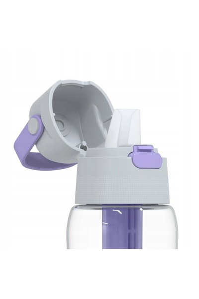 Dafi Sticlă solidă cu filtru de apă Lawend 0.7L + 1 filtru TRITAN