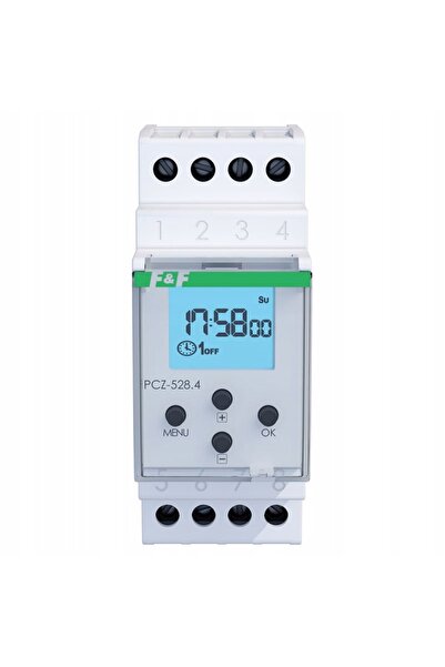 F&F DİZAYN Ceas astronomic anual săptămânal 24-264V AC/DC 1K NFC F&F PCZ-528.4