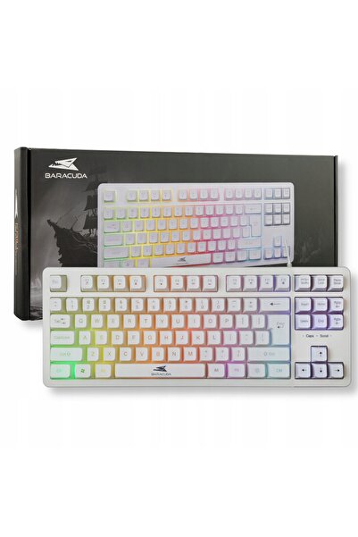 Baracuda Tastatură de gaming Krill RGB TKL 80% USB-A cu membrană, layout US