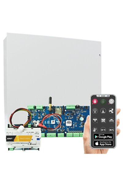 ROPAM Kit de alarmă WIFI Neo-IP-64-SET cu 8 senzori, aplicație Bingo Plus