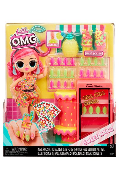 L.O.L. SURPRISE LOL SURPRISE OMG SWEET NAILS LALKA PINKY POP Magazin de fruct...
