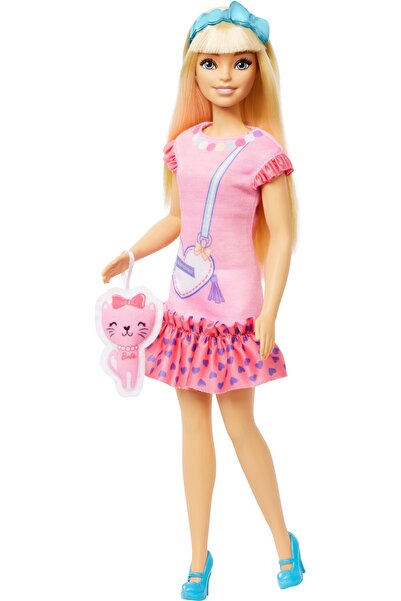 Barbie PRIMA MEA PĂPUȘĂ cu pisicuță și accesorii
