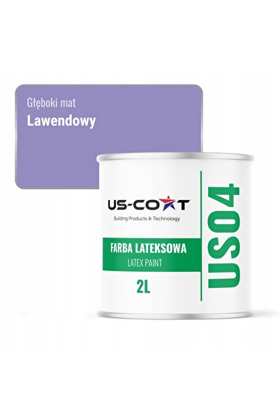 NO BRAND VOPSEA LATEX PENTRU PERETI, CULOARE LAVANDĂ H2629, 2 L, FINISAJ MAT ...