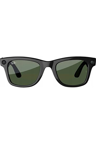 NO BRAND Ochelari de soare RAY BAN Meta Wayfarer Negru Lucios