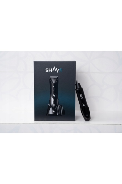 NO BRAND Trimmer reîncărcabil SHAV pentru nas, negru