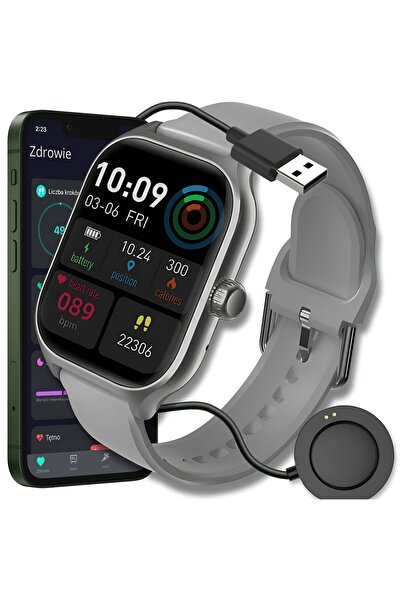 NO BRAND Smartwatch bărbătesc și de damă, apeluri, ritm cardiac, tensiune art...