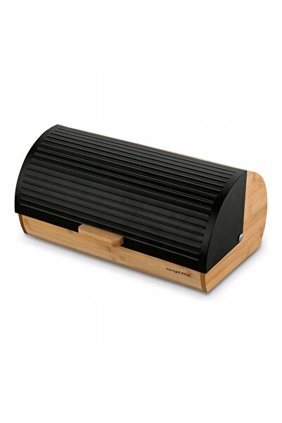 Konighoffer CHLEBAK Recipient pentru pâine din bambus Solid LOFTY Negru Fushion