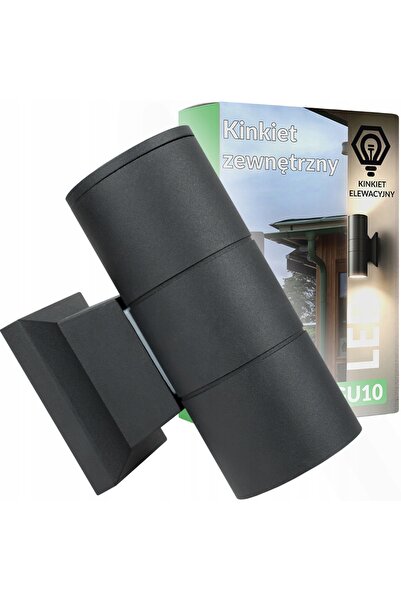 NO BRAND 2x Aplică de perete de exterior impermeabilă IP44, lampă decorativă ...
