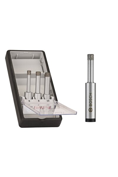 Bosch Set de 3 burghie diamantate Easy Dry 6-10