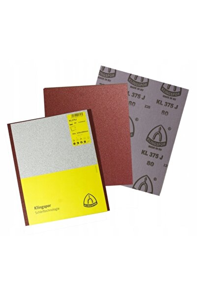 KLİNGSPOR Foaie de șlefuit pe bază de pânză 230mm x 280mm KL375J gr. 80