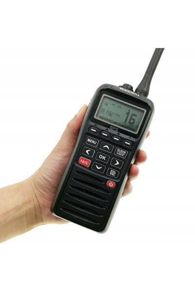 NO BRAND RS-38M radio marin VHF 5W plutitor IPX7 GPS DSC