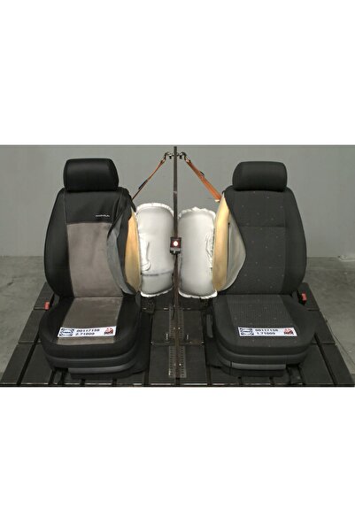 NO BRAND Huse din piele + Alcantara pentru scaunele modelului Skoda Octavia I...
