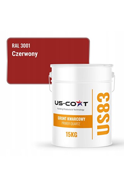 NO BRAND QUARTZ GRUNT PENTRU VOPSIT SILICON CULOARE ROȘU RAL3001 15KG PRODUCĂTOR