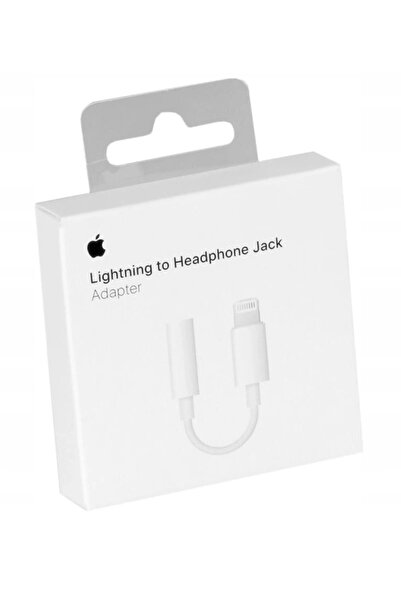 Apple ADAPTOR DE TRANSFER LIGHTNING LA JACK 3.5MM ORIGINAL IPHONE