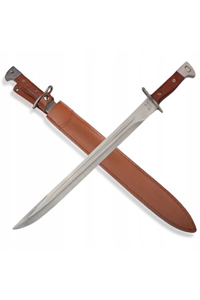 BSH ADVENTURE Cuțit tactic tip baionetă pentru AK-47, lungime 51cm, rezistent, design clasic