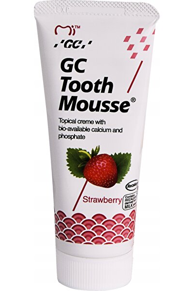 NO BRAND GC Tooth Mousse Pastă de dinți cu căpșuni 35 ml