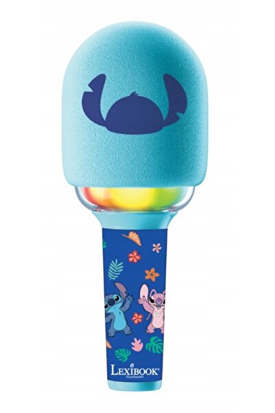LEXIBOOK Microfon karaoke wireless cu lumini Stitch