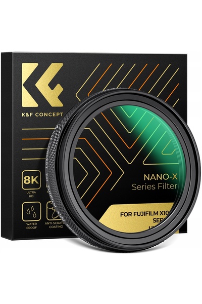 K&F CONCEPT K&F Set de folii protectoare 3-în-1 UV Nano-X pentru FujiFilm X10...