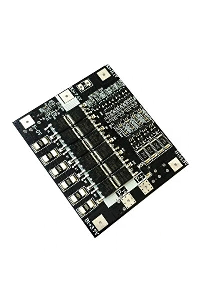 Voltaj 4S 50A BMS 3.7V 18650 Lityum Pil Şarj Koruma Devresi