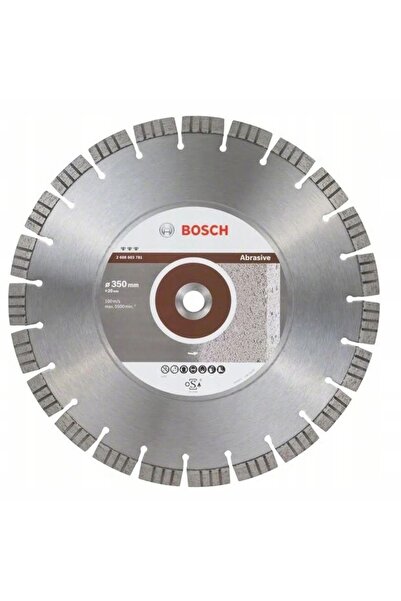 Bosch Disc diamantat de tăiere, ideal pentru abrazive, 350x20mm 2608603781