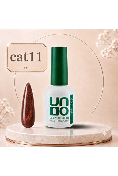 Aka 12 ML uno Cat eyes Kalıcı oje