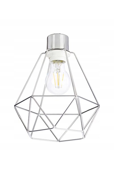NO BRAND LAMPA candelabru de tavan mobil stil loft cu cablu cromat cu aspect ...