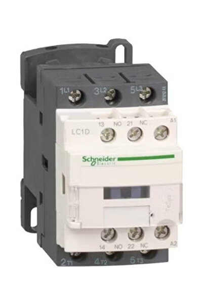 SCHNEIDER Electric LC1D18BD Power Contactor with Auxiliary Contact