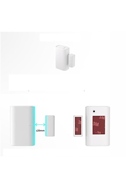 Sonoff Senzor deschis ZIGBEE pentru sistem smart home, cu baterie, pentru uși...
