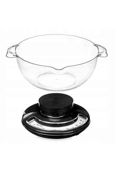 kinvara WAGA KUCHENNA CU VAS DE PRECIZIE 2 L NEGRU MECANIC PENTRU 5 KG