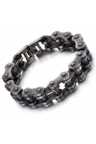 NO BRAND BRĂȚARĂ GIGANTĂ TIP LANȚ MOTOCICLETĂ 22MM 20,5CM