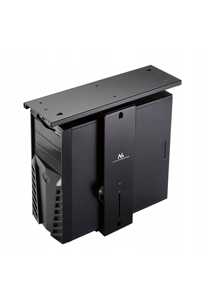 Maclean Suport PC de birou, pentru montare sub birou, solid, 10 kg