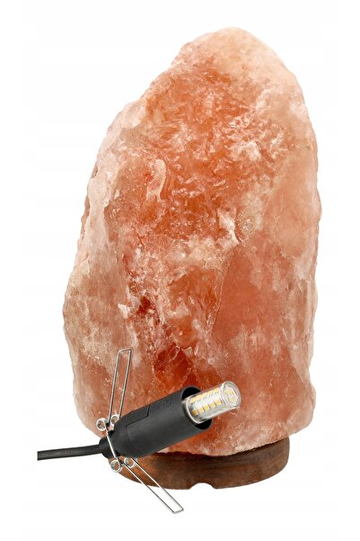 NO BRAND Lampă de sare 5-7kg Ionizator Lumină de noapte din sare de Himalaya ...