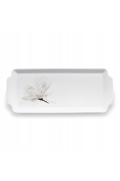 NO BRAND Lubiana Roma Magnolia 6474 tavă de servire pentru prăjituri tip semi...