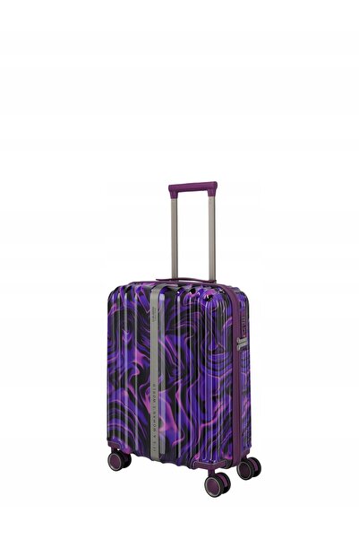 NO BRAND Valiză de cabină Travelite Lascana 55 cm Purple Swirl