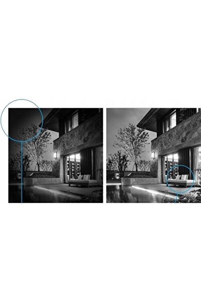 NO BRAND Cameră cu unghi larg Turbo HD 2Mpx 4 în 1 HIKVISION IR