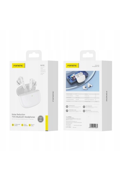 FONENG CĂȘTI WIRELESS BL152 PENTRU IPHONE ȘI ANDROID CU TEHNOLOGIE